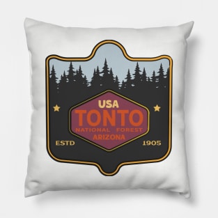 Tonto National Forest Vintage Look Pillow