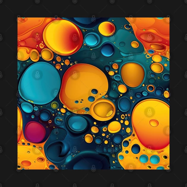 Abstract oil and water mix background by Russell102