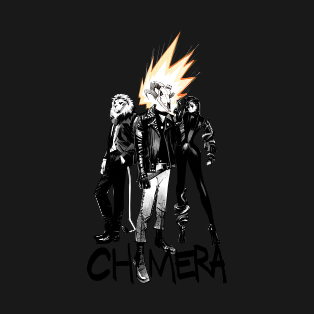 Disover CHIMERA - Punk - T-Shirt