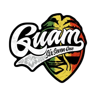 GUAM 671 Island T-Shirt