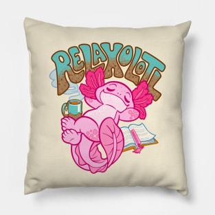 Relaxolotl Pillow