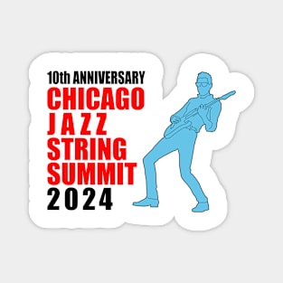 Chicago Jazz String Summit 2024 Magnet