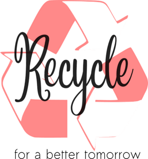 Recycle for a better tomorrow Magnet