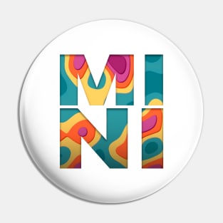 MINI Multicolor Kids Shirt Pin