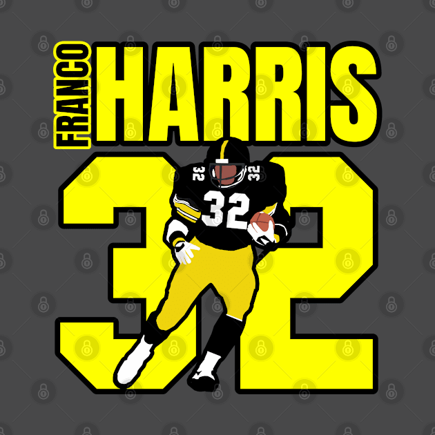 Franco Harris 32 by Gamers Gear