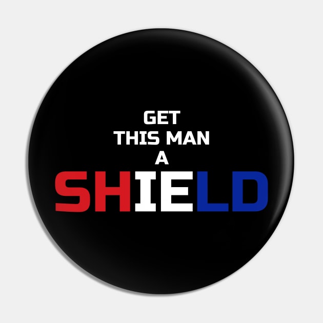 Get this man a shield Pin by thegameme