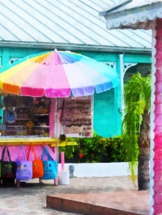 Freeport Bahamas - Souvenir Stand Port Lucaya Marketplace Magnet