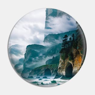 Secret Sea Cave Pin