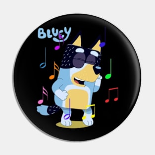 Dancing Bluey Dad, Dancing bluey mum Pin