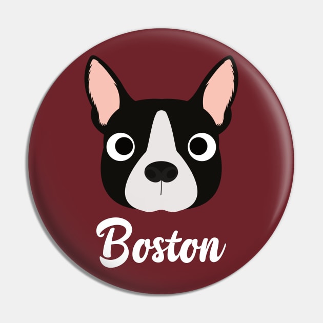 Boston - Boston Bull Terrier Pin by DoggyStyles