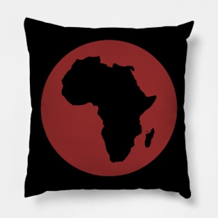 Blood Africa Pillow