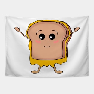 FUNNY Food Grilled Cheese Lover Sandwich Tapestry