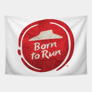 Cosplay Parody Pizza Hut Vintage Music Lovers - Born To Run Tapestry