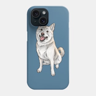 Cream / White Shiba Inu Phone Case