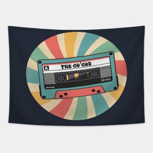 retro the go gos Tapestry