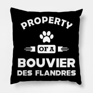 Bouvier des flandres - Property of a bouvier des flandres Pillow