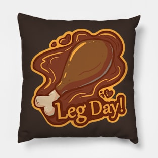 Leg Day Pillow