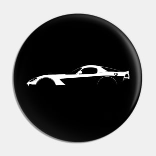 Dodge Viper SRT10 (ZB I) Silhouette Pin