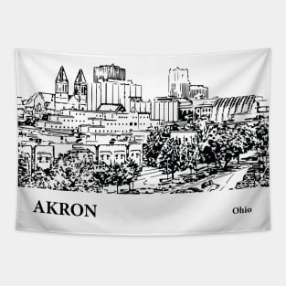 Akron - Ohio Tapestry