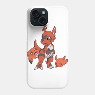 Guilmon Family Phone Case