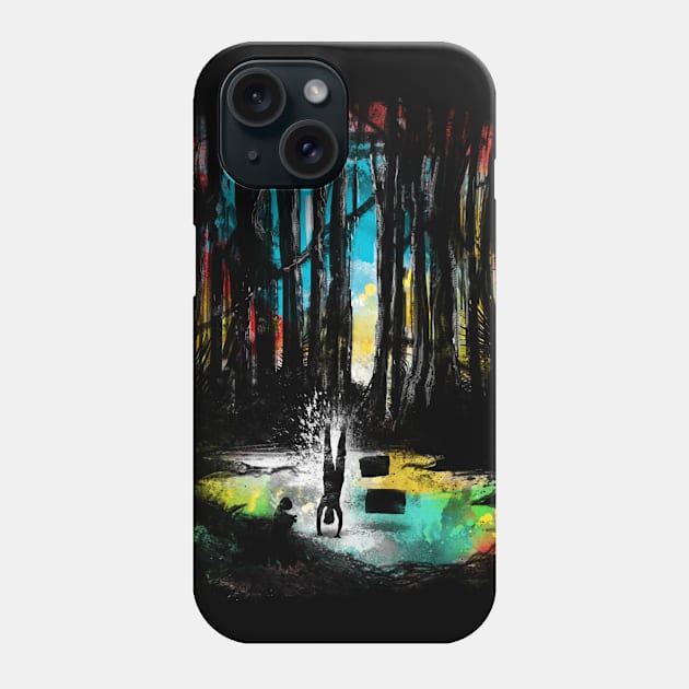 sunset on dagobah Phone Case by kharmazero