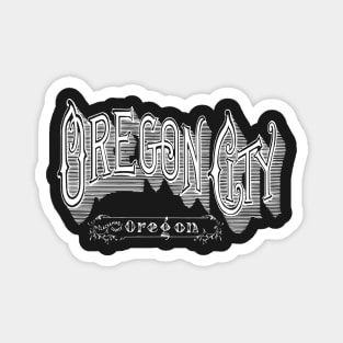 Vintage Oregon City, OR Magnet