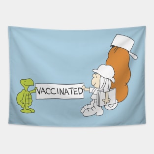 VACCINATED Tapestry