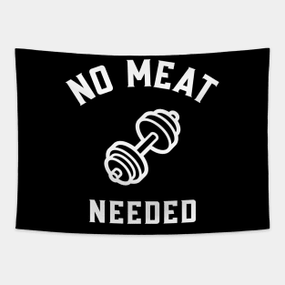 No Meat Needed Veganism Tapestry