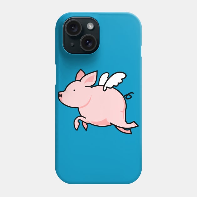 flying pig Phone Case by sisidsi