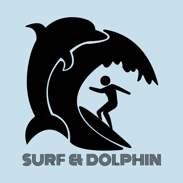 Surf & Dolphin by chakkybal