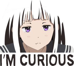 Hyouka_Chitanda Eru_I'm Curious_Original Ver Magnet