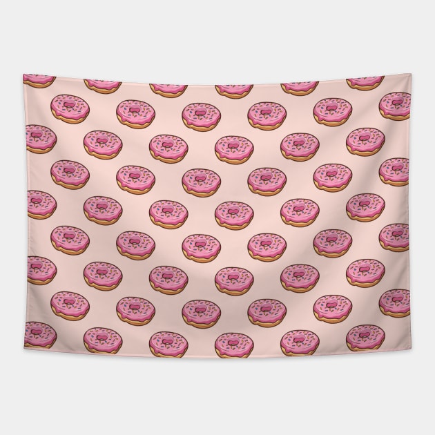 Donuts Pattern Tapestry by Albatross