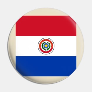 Paraguay flag Pin