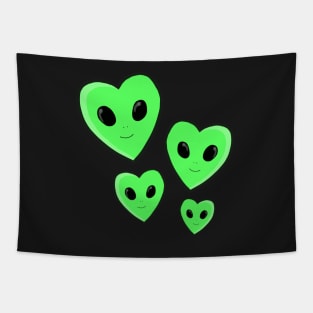 Alien Hearts Tapestry