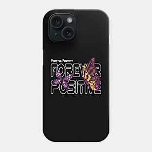 positivity for women's and men's Butterfly Serenade Radiating Positivity Phone Case