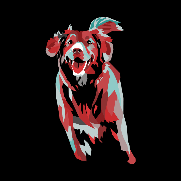 Dog Pop Art by Gariswave