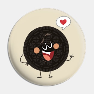 happy cookie Pin