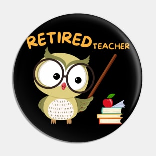 Retired Teacher Pin