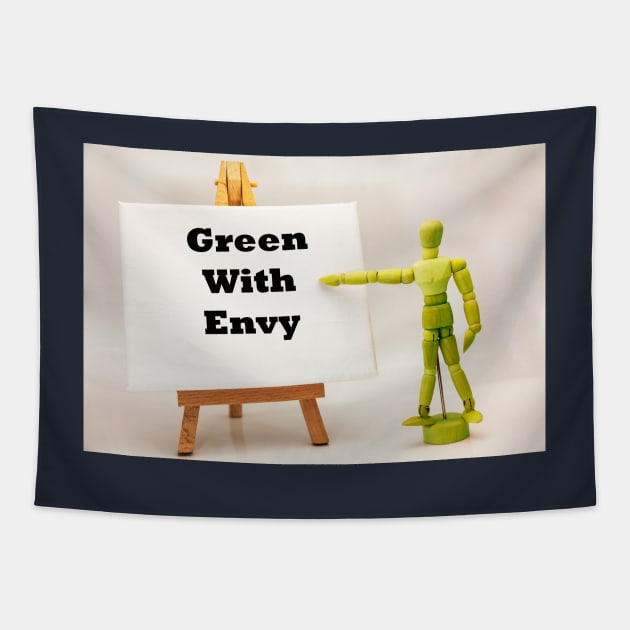Green With Envy Tapestry by tommysphotos