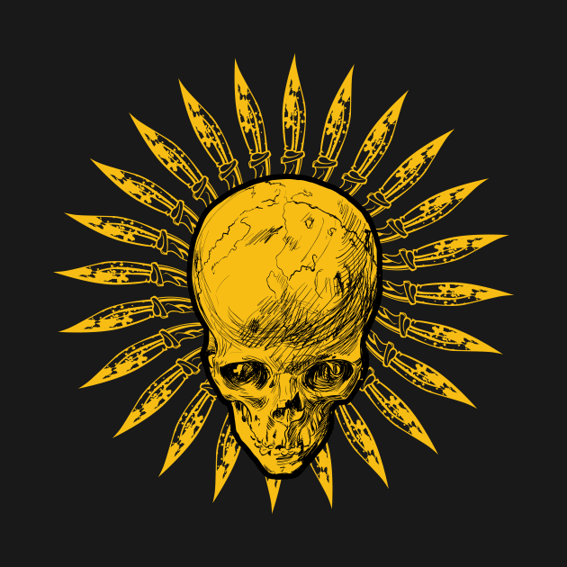 Flower Skull by viSionDesign