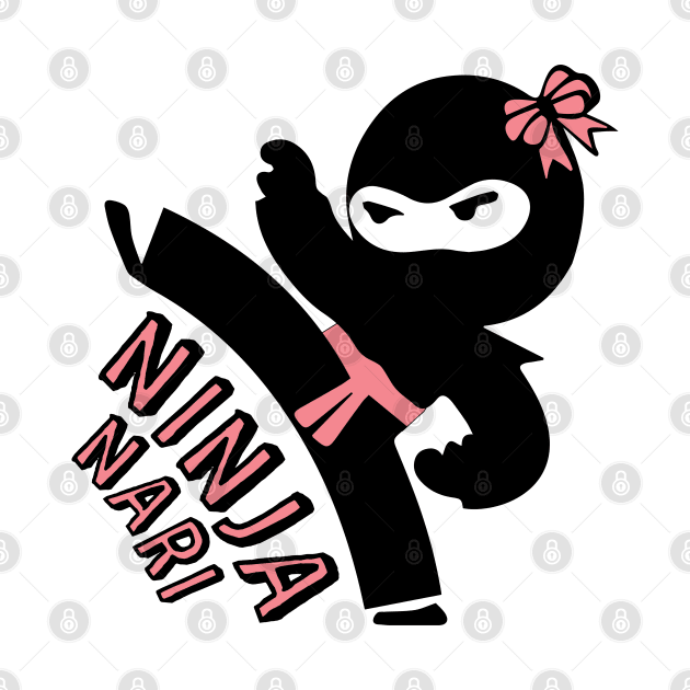 Ninja Naari Indian Women Empowerment Feminism by alltheprints