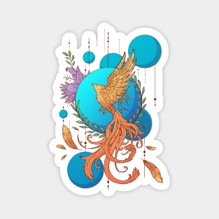 Flying Feathers Magnet