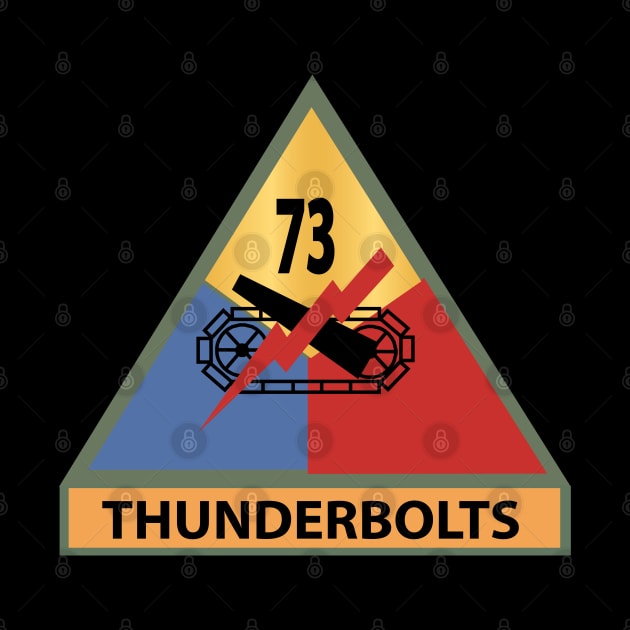 73rd Tank Battalion -Thunderbolts w SSI Name Tape X 300 by twix123844