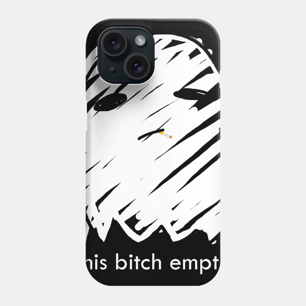 this bitch empty Phone Case by vaporwave