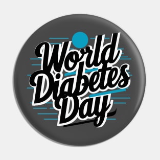 World Diabetes Day Pin