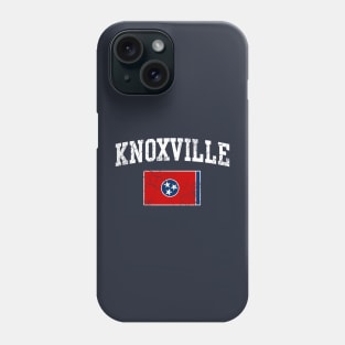 Knoxville Tennessee Flag Vintage Distressed Phone Case