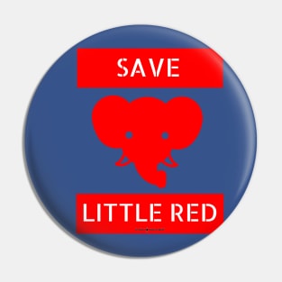 Save Little Red Pin