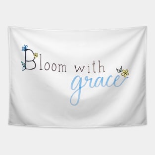 Bloom With Grace Tapestry