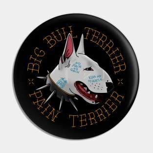 Big Bull Terrier Pin