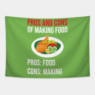 Pros And Cons Of Making Food Tapestry